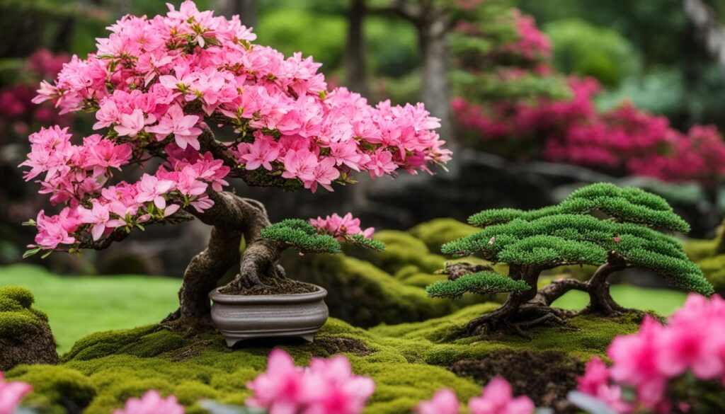 azalea bonsai history
