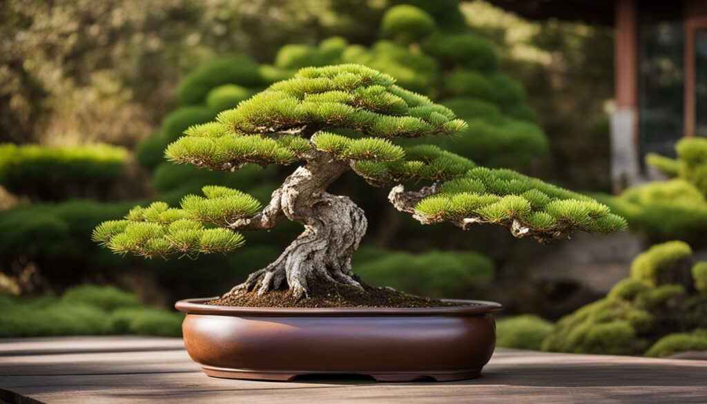 bonsai pine tree species