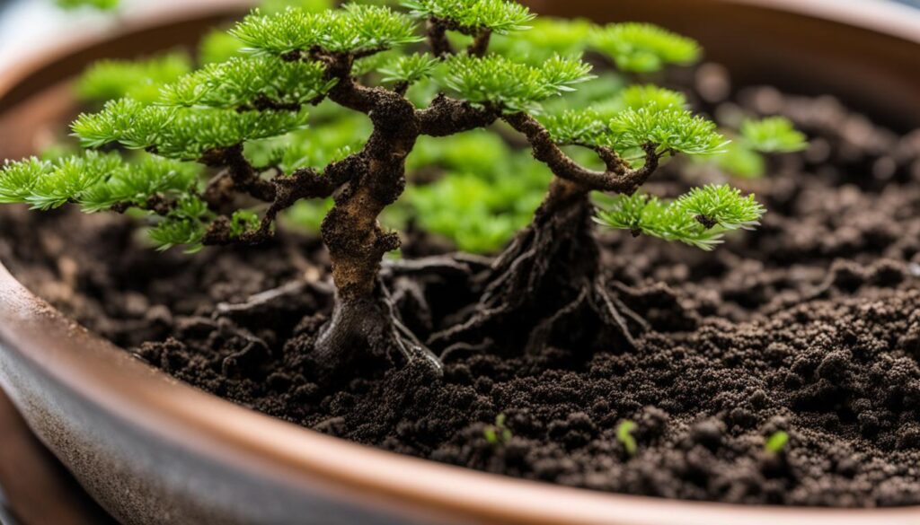 bonsai tree soil