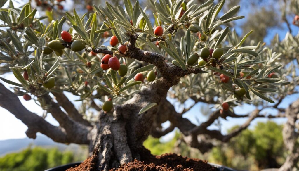 Olive tree bonsai pests