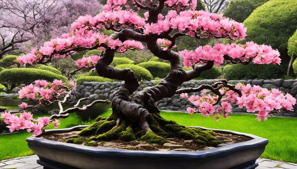 bonsai peach tree