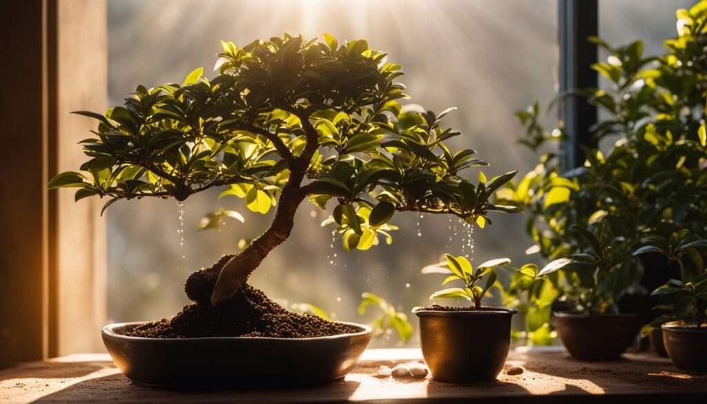 fertilizing bonsai lemon tree