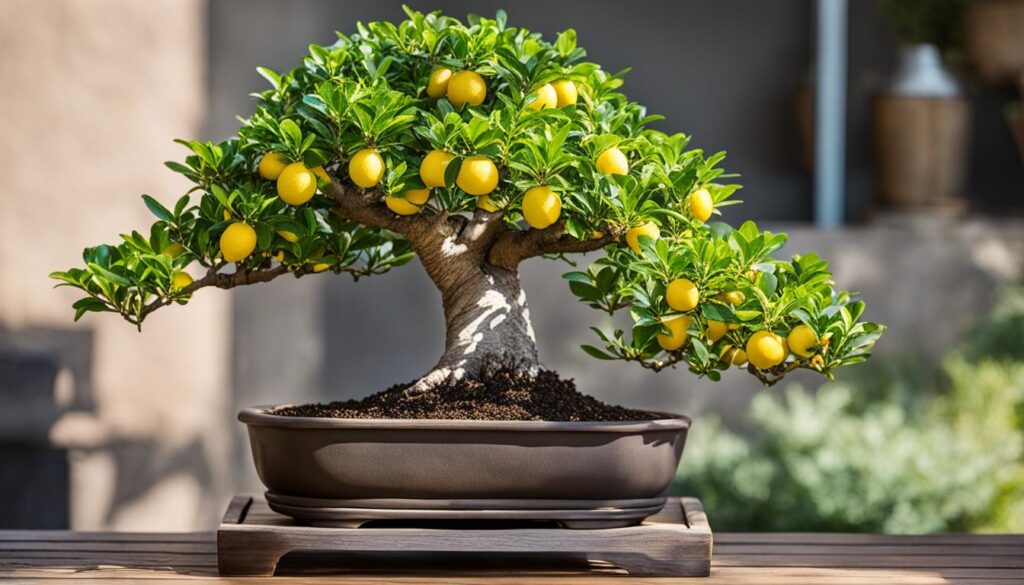 optimal climate conditions for bonsai lemon tree