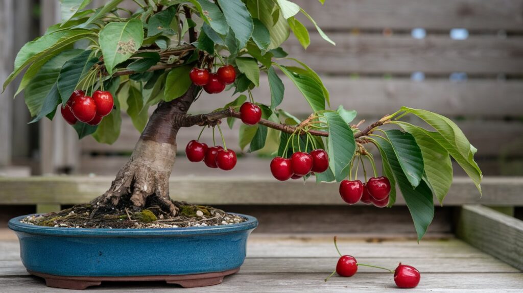 a photo of a bonsai tree with bright red barbados uJpyDjeYT1WkIMp 7 Nmpg sCwMXLA8QXuiBngNbpr5lQ 1