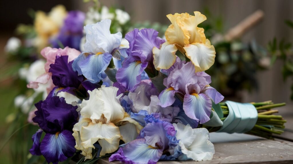 January birth month flower - Iris