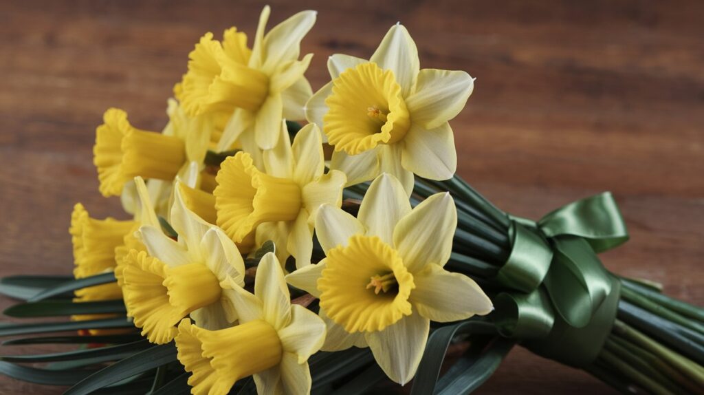 yellow daffodil easter flowers