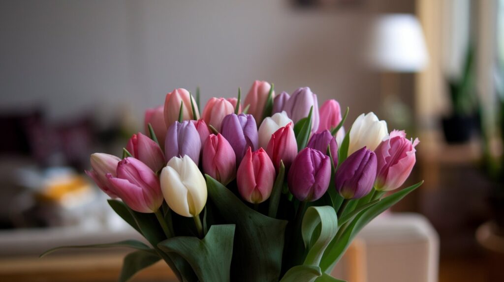 April birth flower Tulip