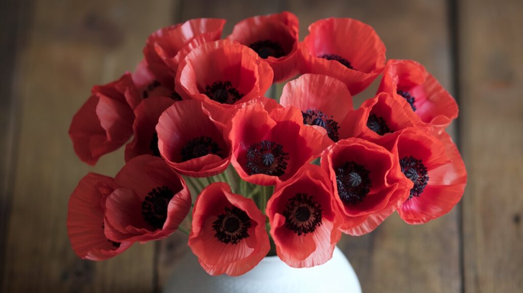 August birth flower Poppy