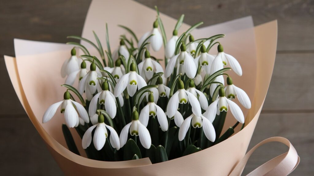 January Birthday flower - Snowdrop