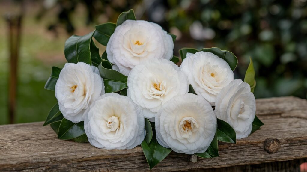 November birth month flowers - White camellia